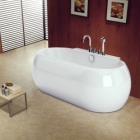 freestanding acrylic bathtub