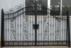 Elegant Wrought Iron Gate