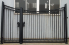 Powder Coated Iron Gate