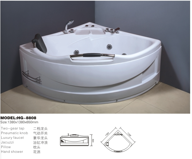 Massage Bathtub (HG-8808)