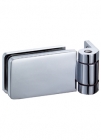 Glass door hinge