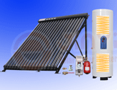 Split solar hot water heating - JSH2