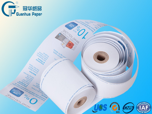 Printed paper roll