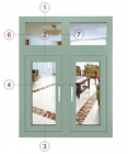 Casement Window (WPG50)