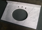 Carrara White Marble Countertop