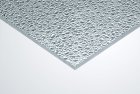 Transparent diamond-type Embossed sheet