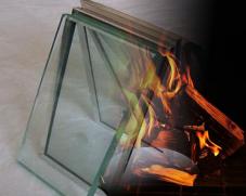 Fire-resistant glass
