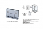 Shower door hinge