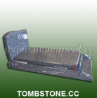 French style Granite Tombstone (TE-379)
