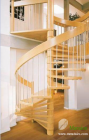 Spiral Staircase with central pole&mdash; M52