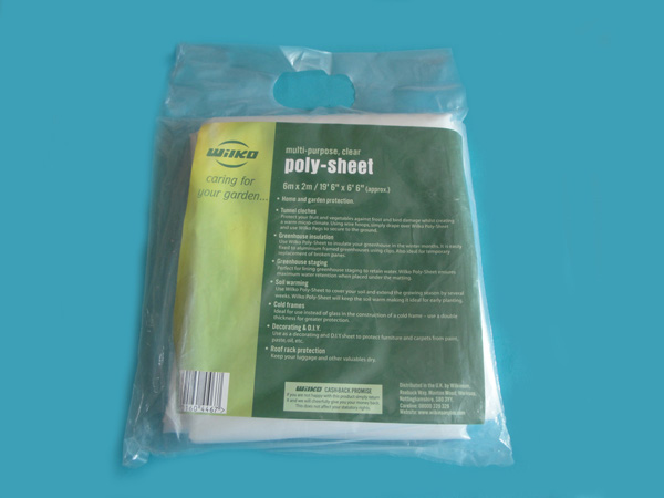 Poly sheeting