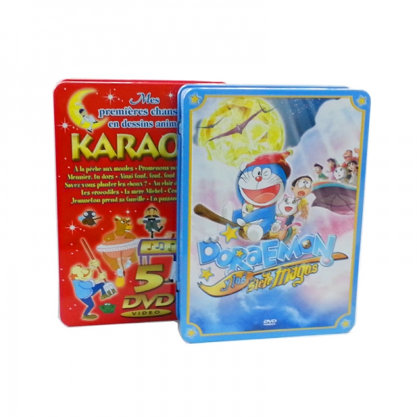 cartoon DVD tin cases