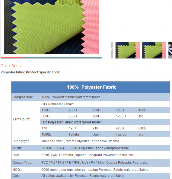 Polyester Fabric