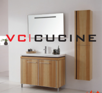 Simple design melamine bathroom cupboard&mdash; VC-BM-03