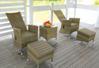 Rattan Chairs and Tables   MD-6007