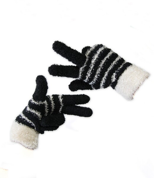 Knit gloves