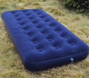 Single inflatable mattress