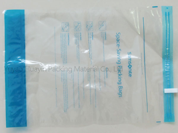 Vacuum compressed bag