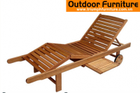 Wood Deck Chair